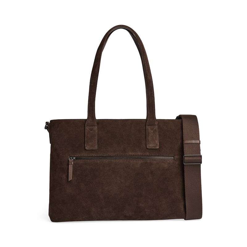 MARKBERG Datorväska KelseyMBG Suede M. Brun 14" 5