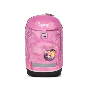 Ergobag Skoletaske Prime CloudBear Lyserød m/stjerner
