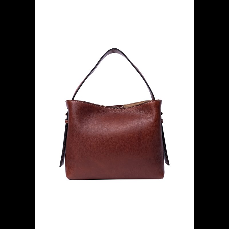 RE:DESIGNED Skuldertaske Naya Small Cognac 1