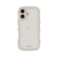 Holdit Mobilcover Wavy Beige Iphone 16 1