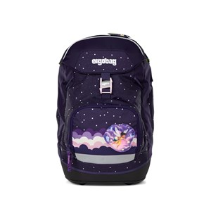 Ergobag Skoletaske Prime StargazBear Lilla/hvid/pink
