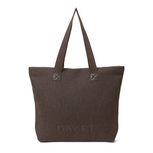 DAY ET Shopper Day Woolen Bag Brun