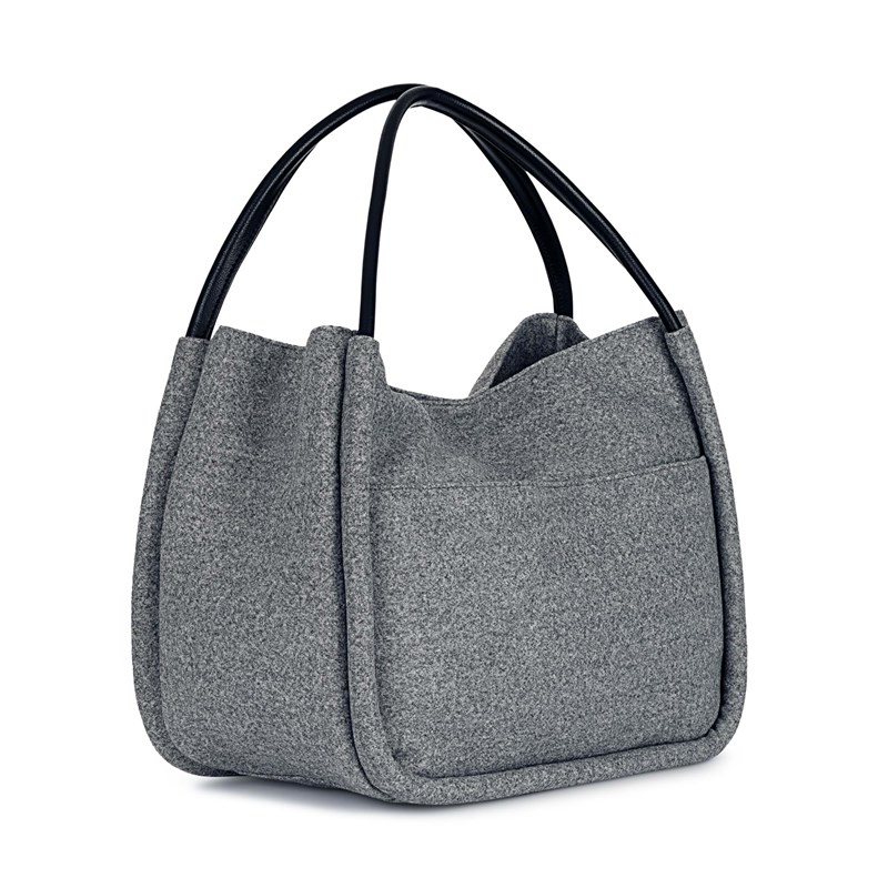 DAY ET Skuldertaske Day Woolen Small Grå 2