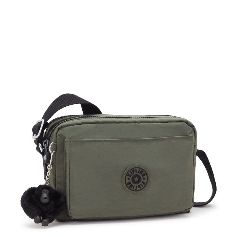 Kipling Crossbody Abanu M Mørk grøn 4