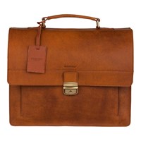 Burkely Computertaske Vintage Scott Cognac 15" 1