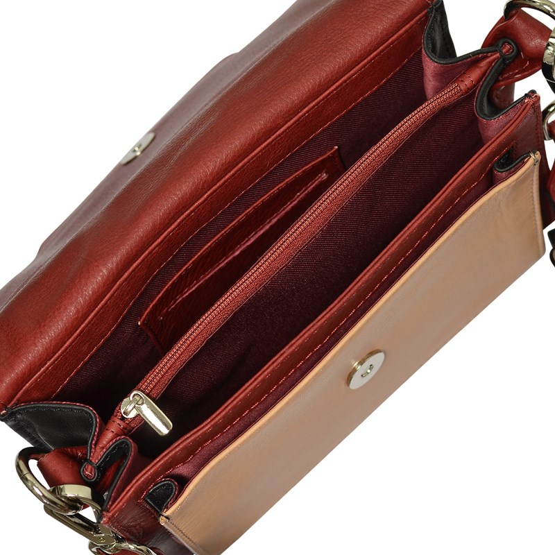 Belsac Crossbody Chernaya Röd 5