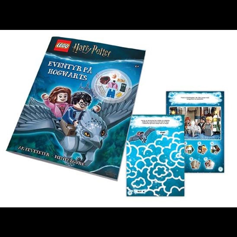 LEGO Bags Aktivitetsbok m/figur Harry Po Blå