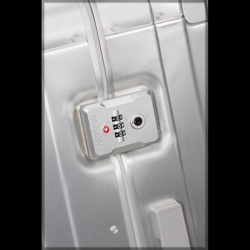 American Tourister Kuffert Soundbox Alu Sølv 55 Cm 9