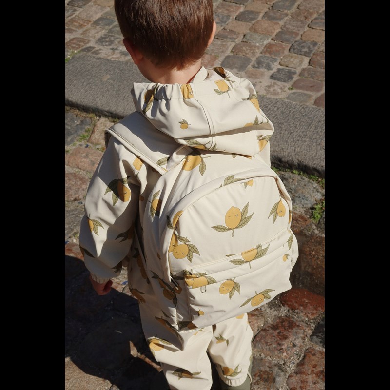 Konges Sløjd Rygsæk Rainy Sweet Lemon mønster 2