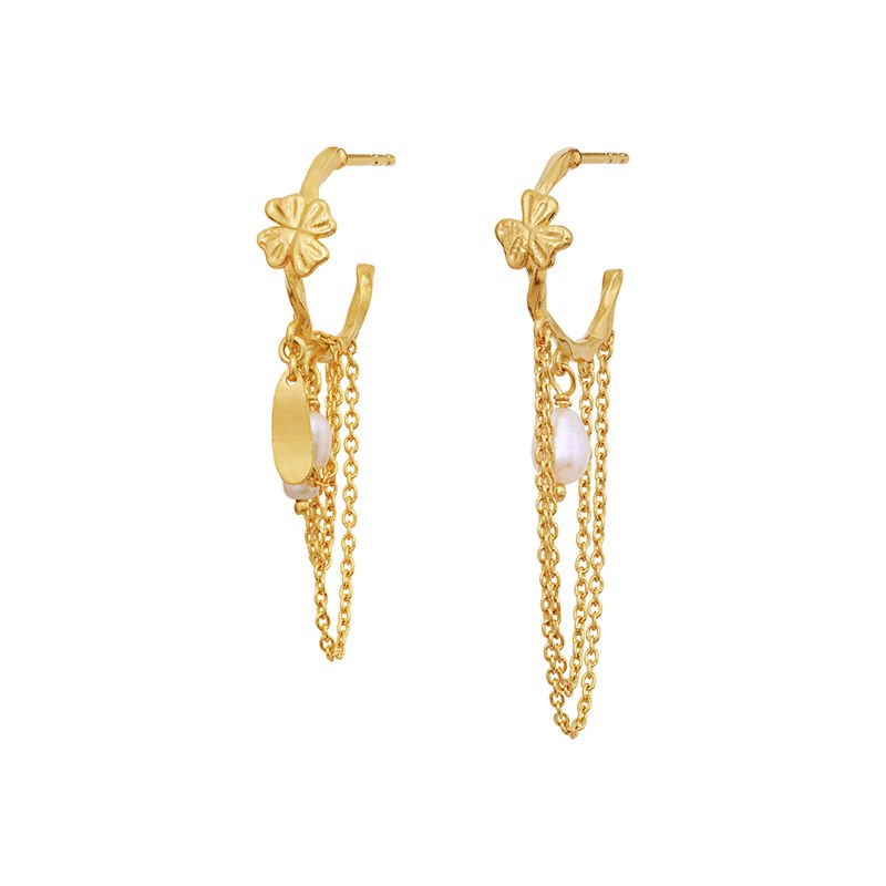 Maanesten Örhängen Inara Guld 1