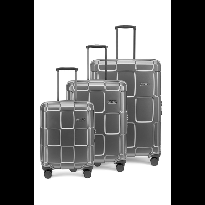 EPIC Kuffert Crate Solids Grå 55 Cm 12