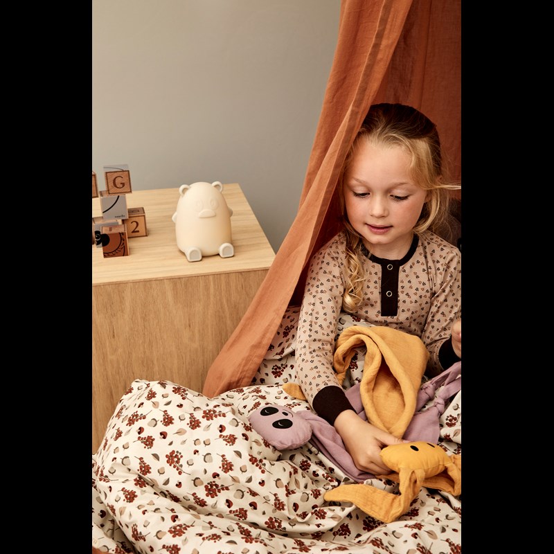 Nuuroo Sengetøj Baby Bera Sand/brun 70x100 4