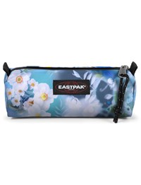 Eastpak Pennfodral Benchmark Single Blå med blomma 1
