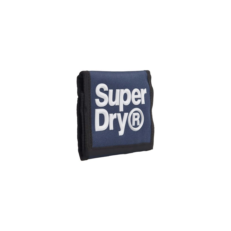 Superdry Pung Velcro Logo Blå 2
