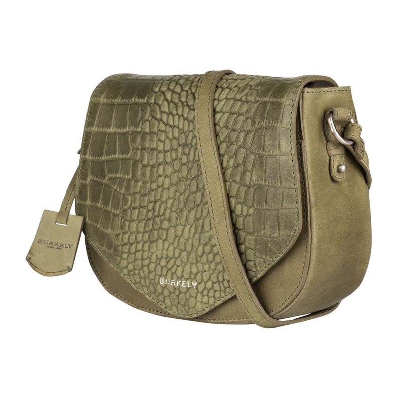 Burkely Crossbody Croco Cody L Grøn 2