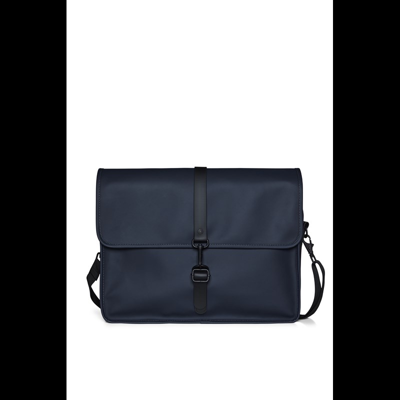 RAINS Skuldertaske Messenger Bag Blå 16" 1