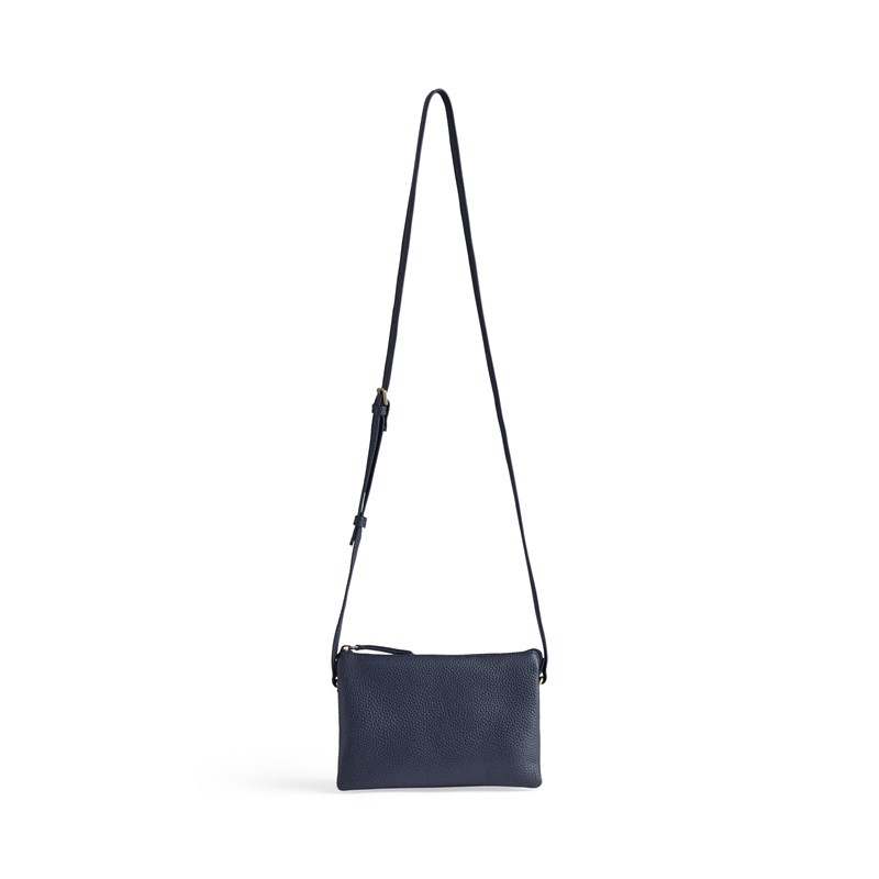 MARKBERG Crossbody Verambg Grain M. blå 3