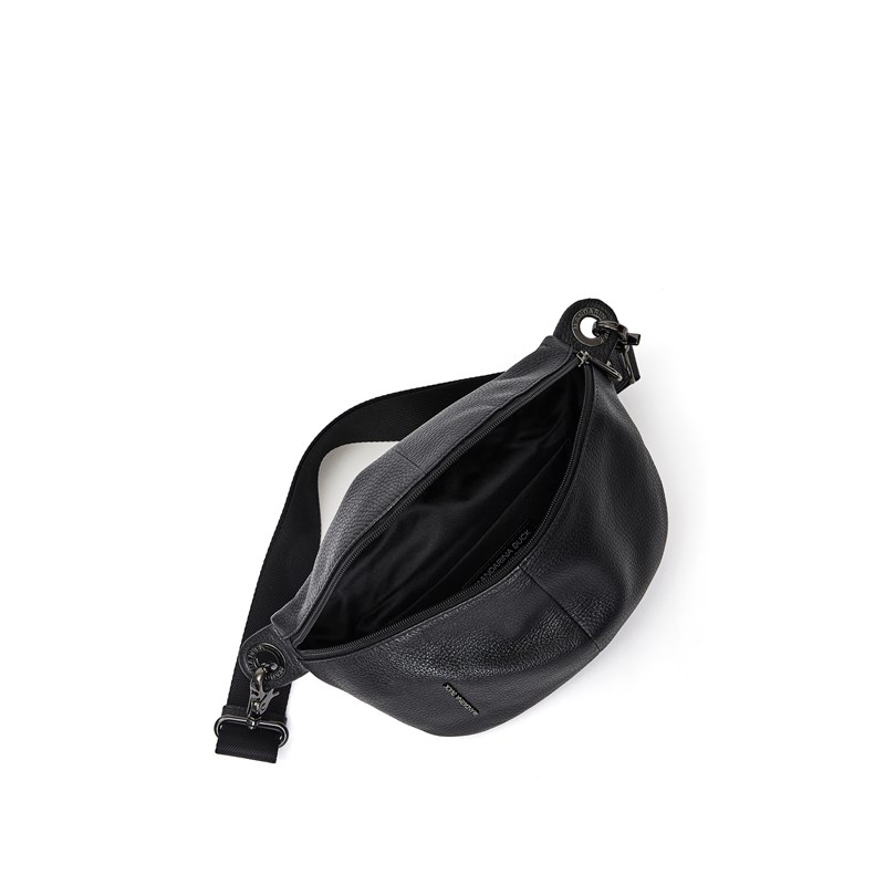 Mandarina Duck Midjeväska Mellow Leather Svart 4
