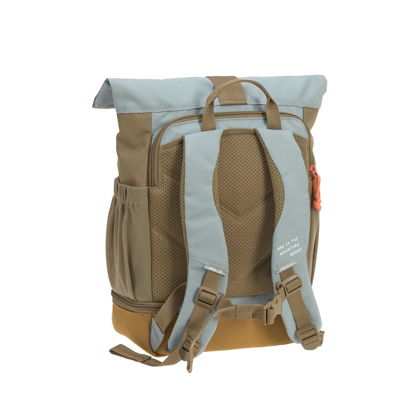 LÄSSIG Rygsæk Mini rolltop Grøn 5