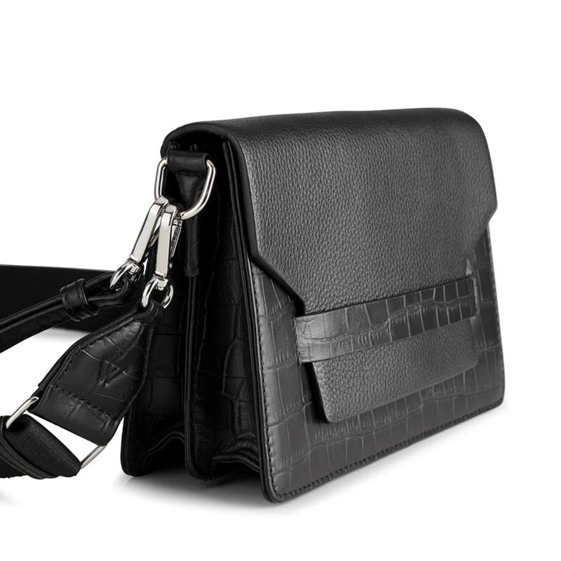 MARKBERG Crossbody Arabella Crocmix Sort 5