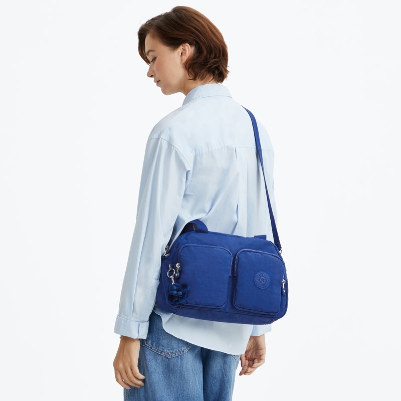 Kipling Axelväska Defea Mellanblå 6