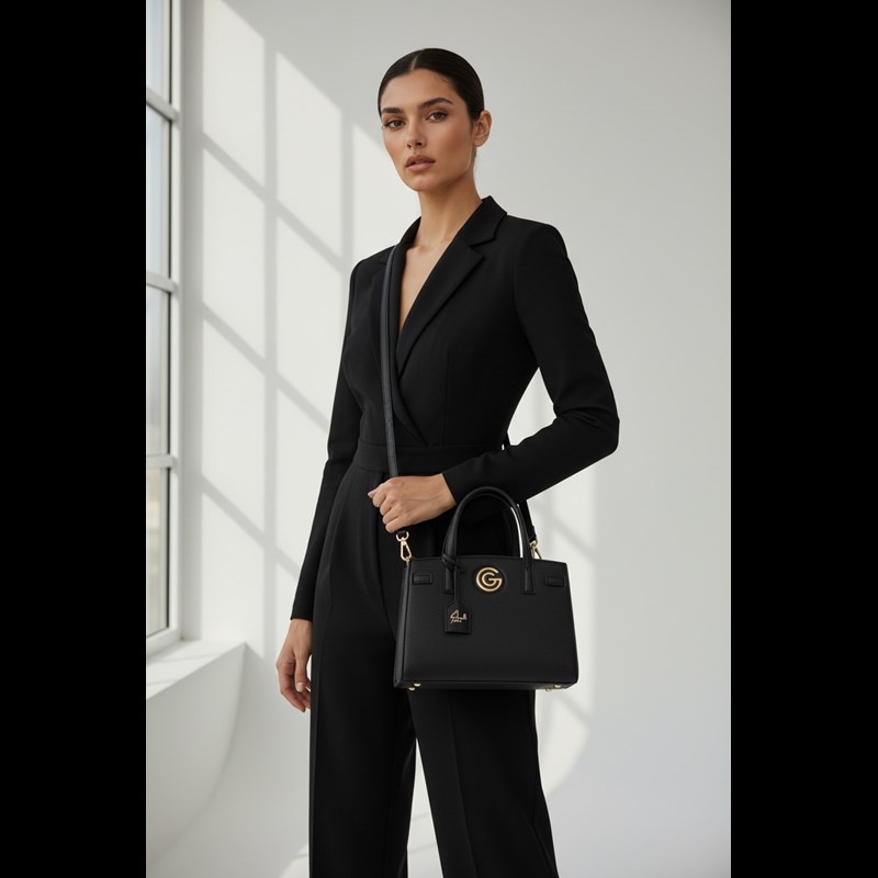 Gabriella G Firenze Handväska Valentina Svart 6