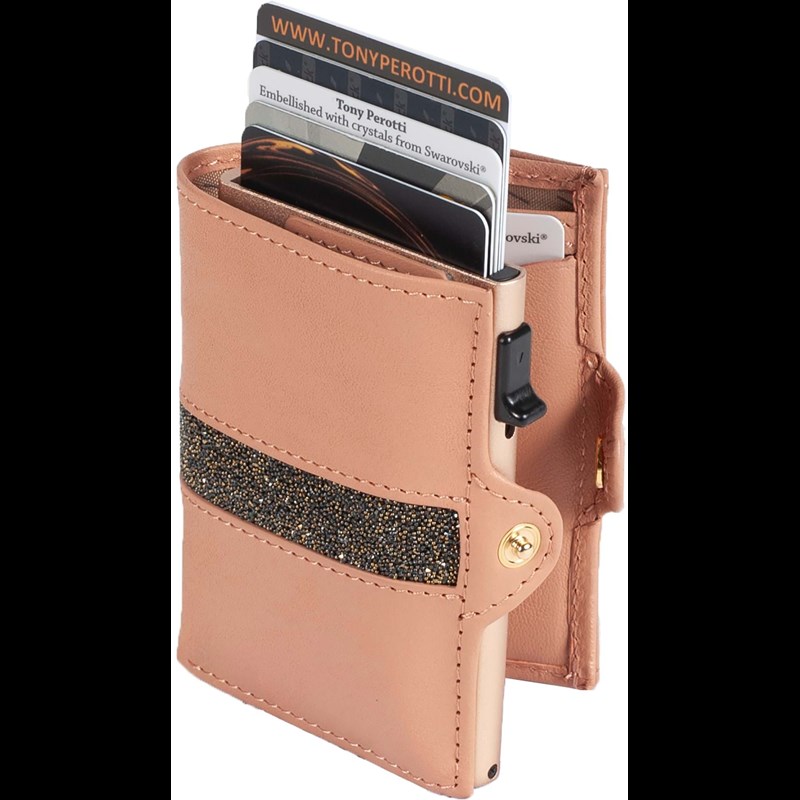 Tony Perotti Kreditkorholder Swarovski Rosa 3