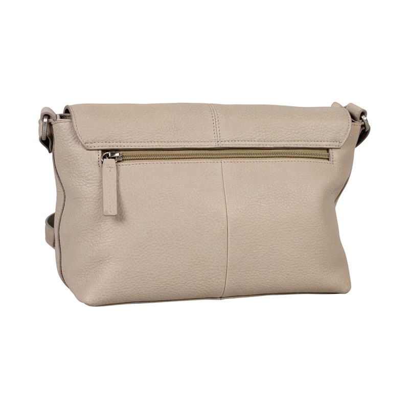Burkely Axelväska Soft Skylar Satchel Beige/grå 5