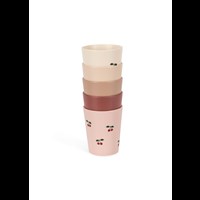 Konges Sløjd Børnekop 5-pak Rød