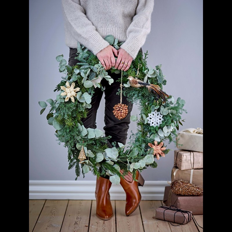 Bloomingville Julepynt Grankogle Natur 4