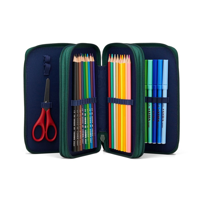 Ergobag Pennfodral Maxi BearRex Grön bock 2