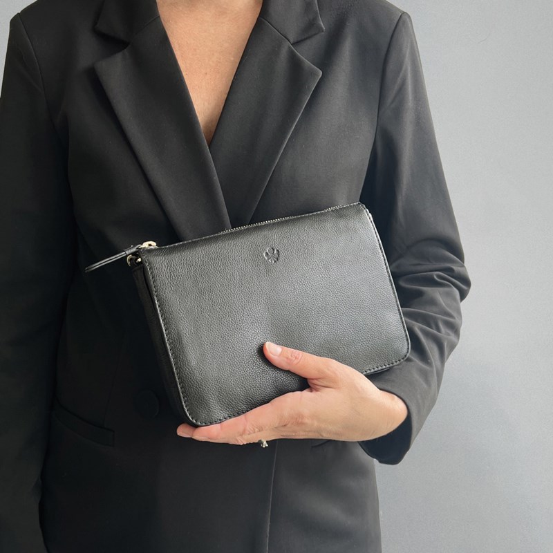 Aura Crossbody Toscana Svart/Guld 9