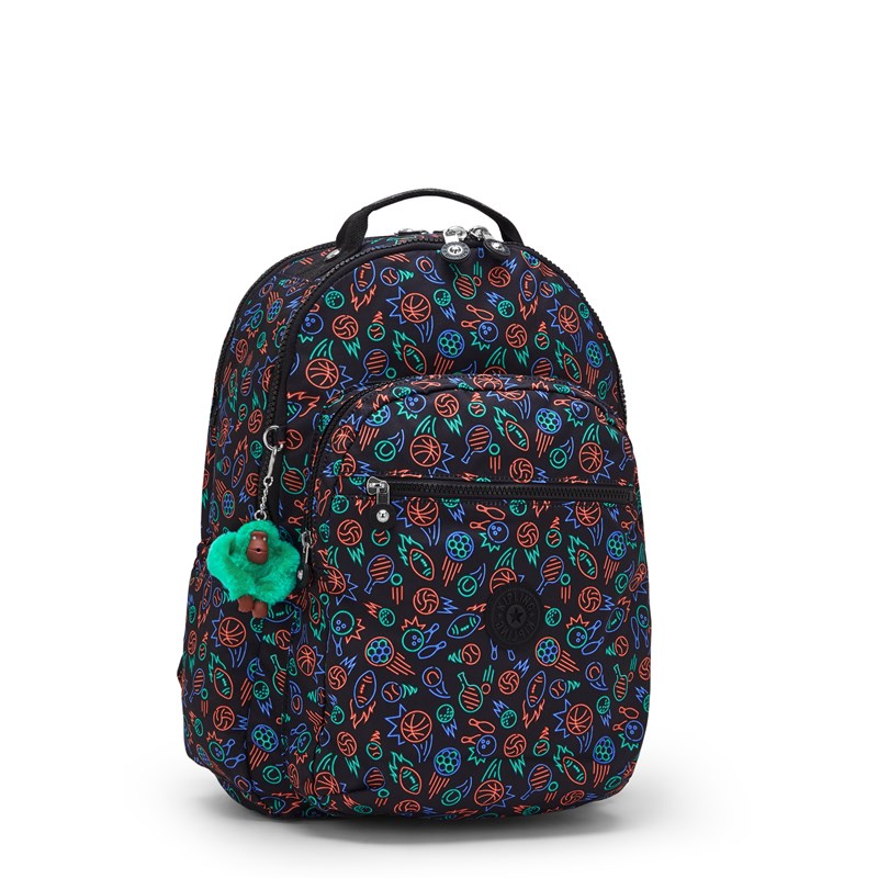 Kipling SEAUL LAP Ryggsäck Mönster 4