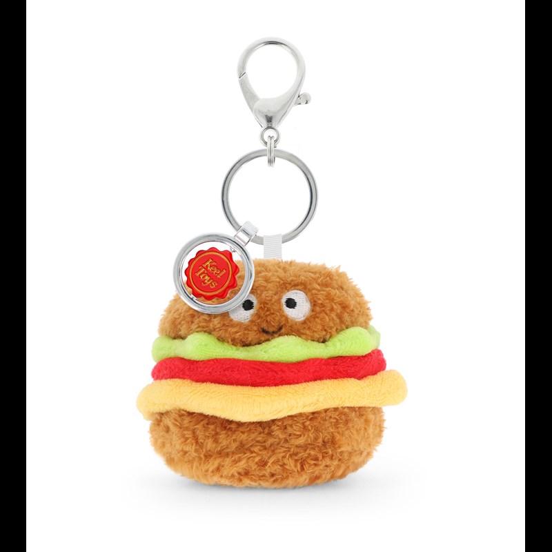 Keel Toys Bag Charm Burger Multi