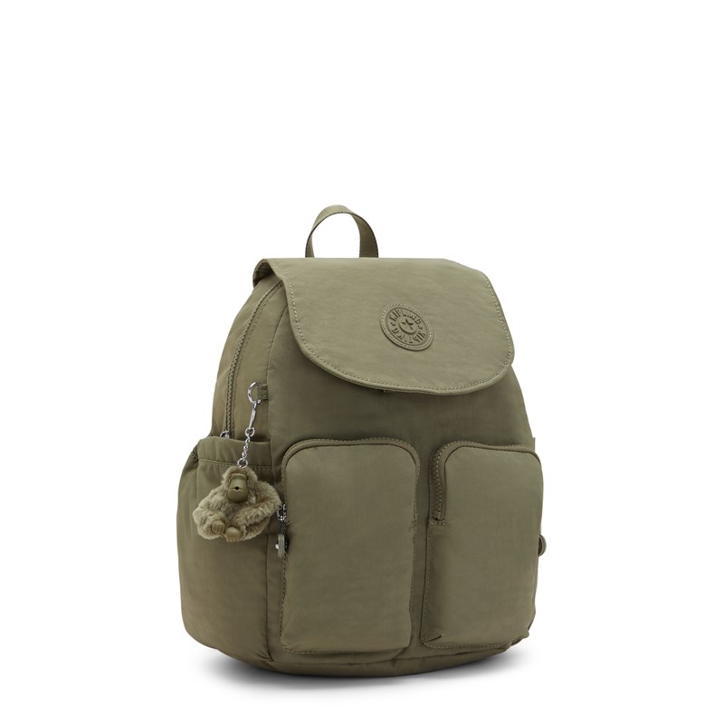 Kipling Rygsæk City pocket Army Grøn 4