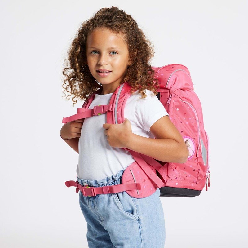 Ergobag Skoletaskesæt Pack Horse Lyserød 7