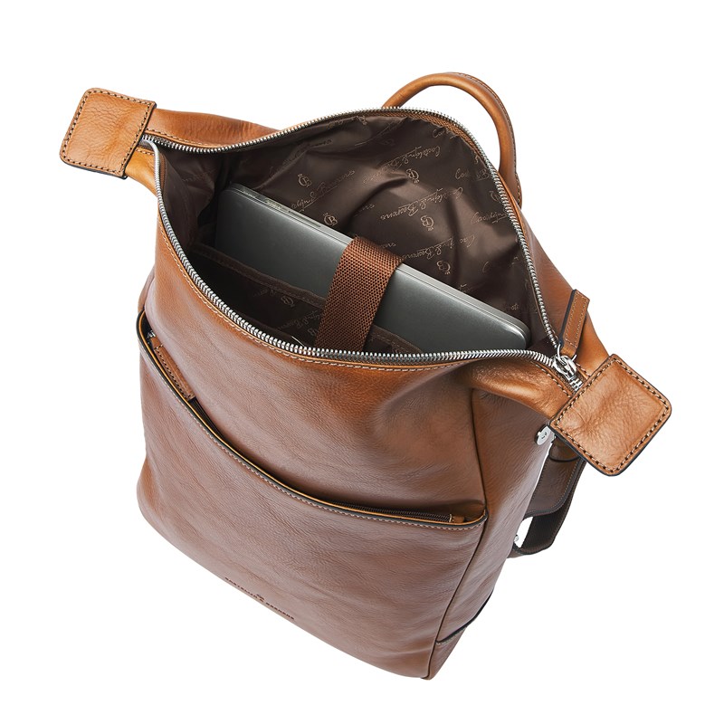 Castelijn & Beerens Ryggsäck Laurens RFID Brun 15" 7
