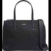 Calvin Klein Taske tote M Sort 13"