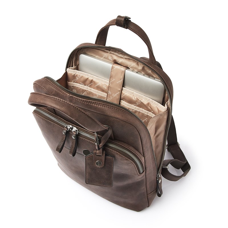 Castelijn & Beerens Ryggsäck RFID Mocca Brun 15" 6