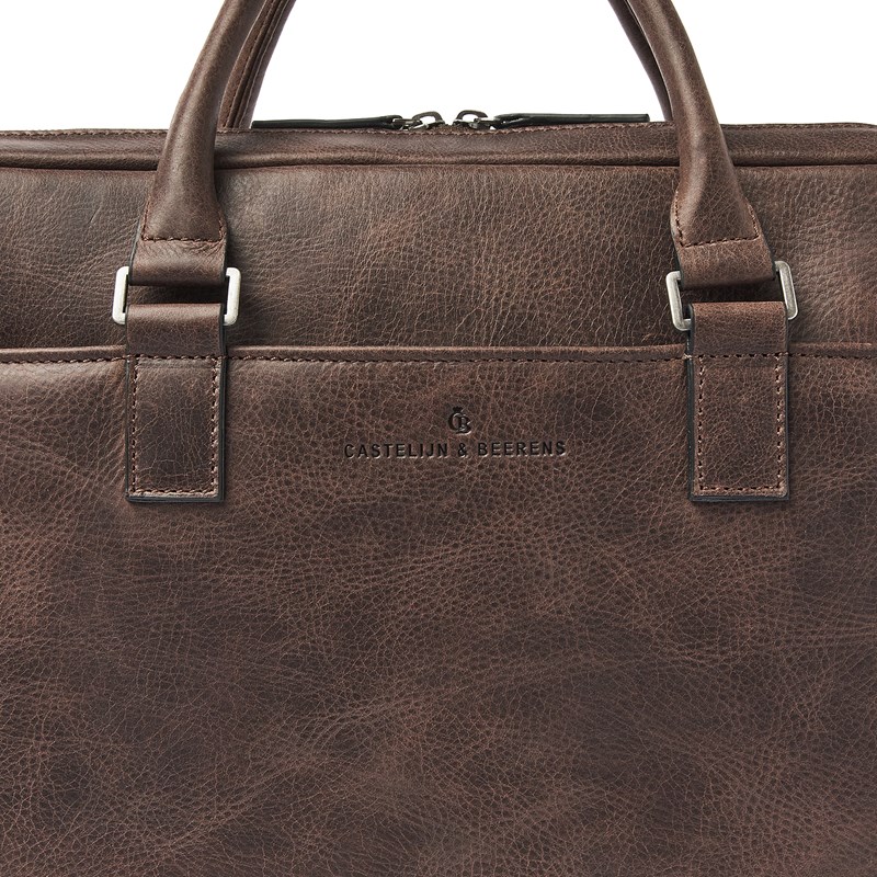Castelijn & Beerens Datorväska RFID Mocca Brun 15" 4