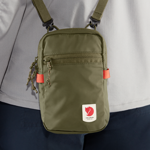 Fjällräven Axelväska High Coast Pocket Grön/Orange alt image