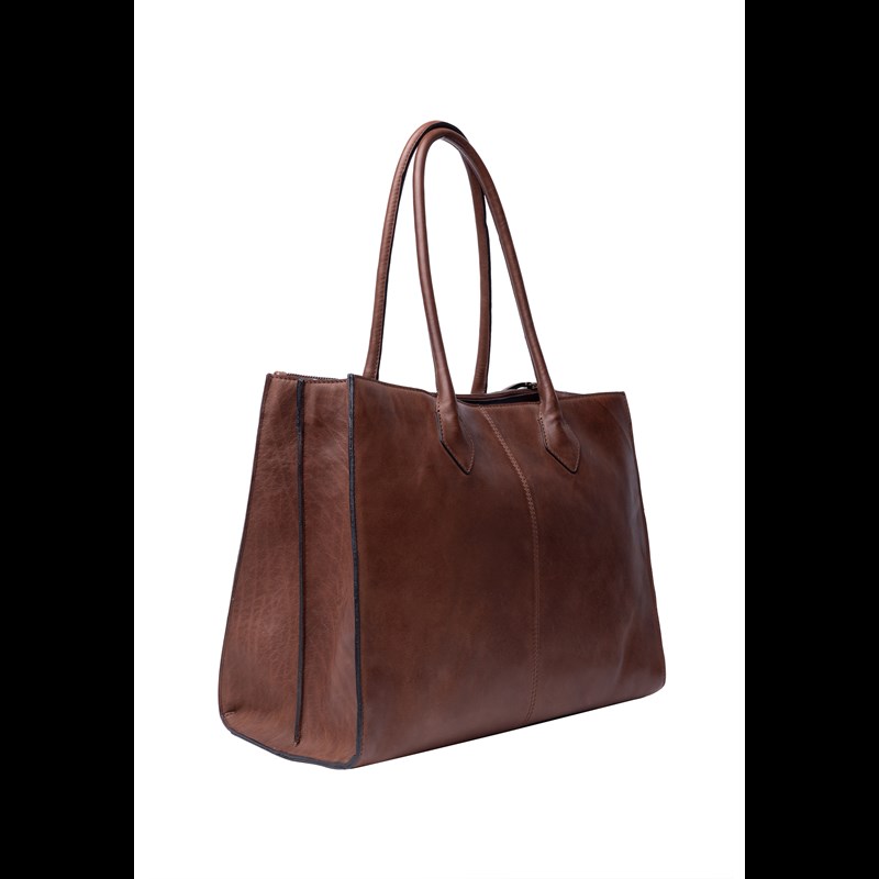 RE:DESIGNED Skuldertaske Ora Big Brun 7