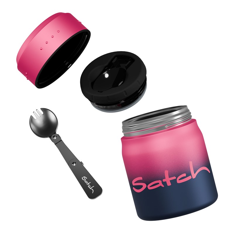 Satch Termo matlåda Pink Graffiti Rosa 2