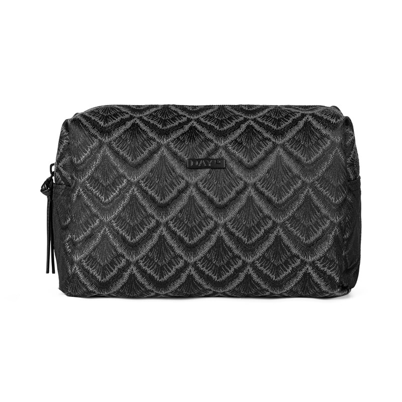 DAY ET Toilettaske Day GW Raven Sort mønster 1