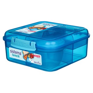 Sistema Matlåda Bento Cube Blå