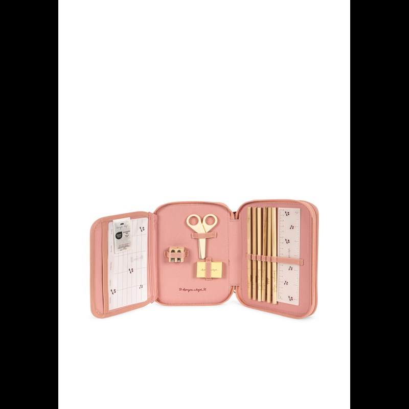 Konges Sløjd Pennfodral Clover Rosette Rosa 5