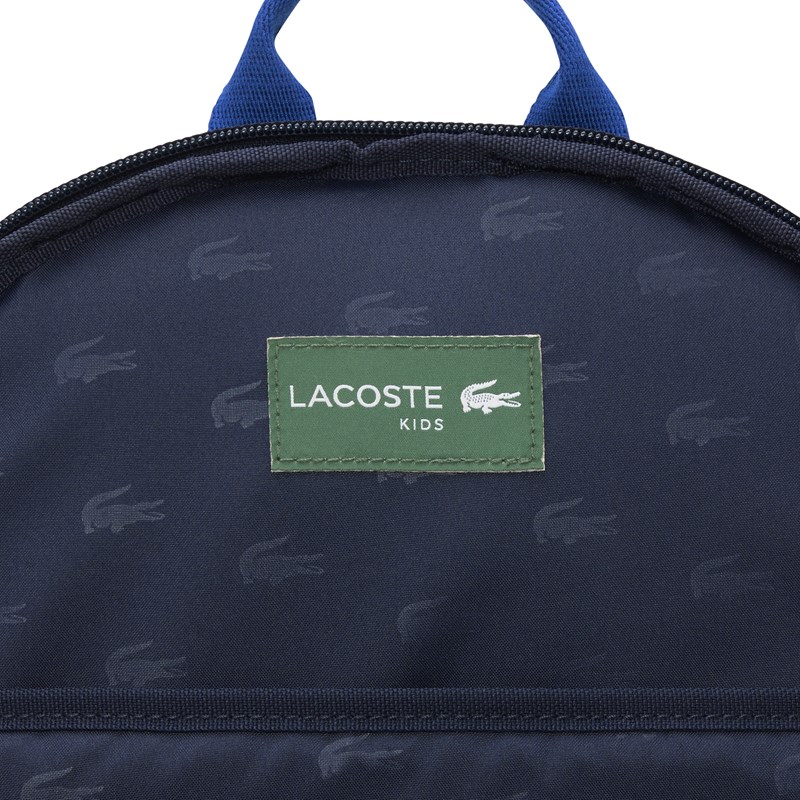 Lacoste Rygsæk med penalhus Mørk blå 6