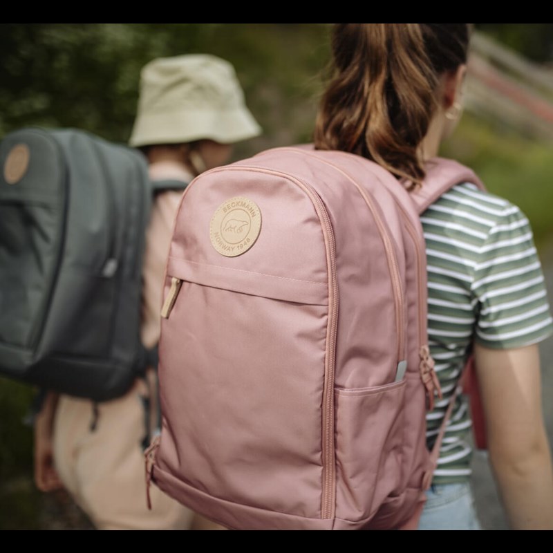 Beckmann Barnryggsäck Urban Midi Rosa 16" 2