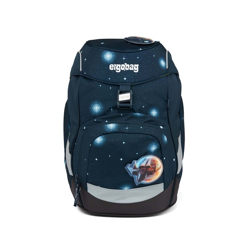 Ergobag Skoletaske Prime Galaxy Editio Blå m/stjerner 1