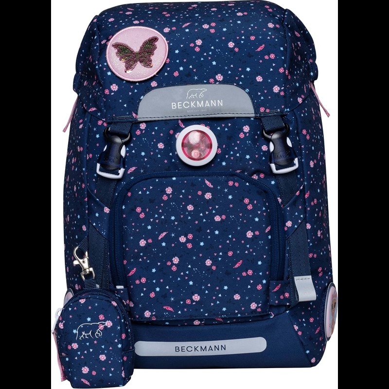 Beckmann Skolväska Classic Deer Blue Kobolt/ blå 2